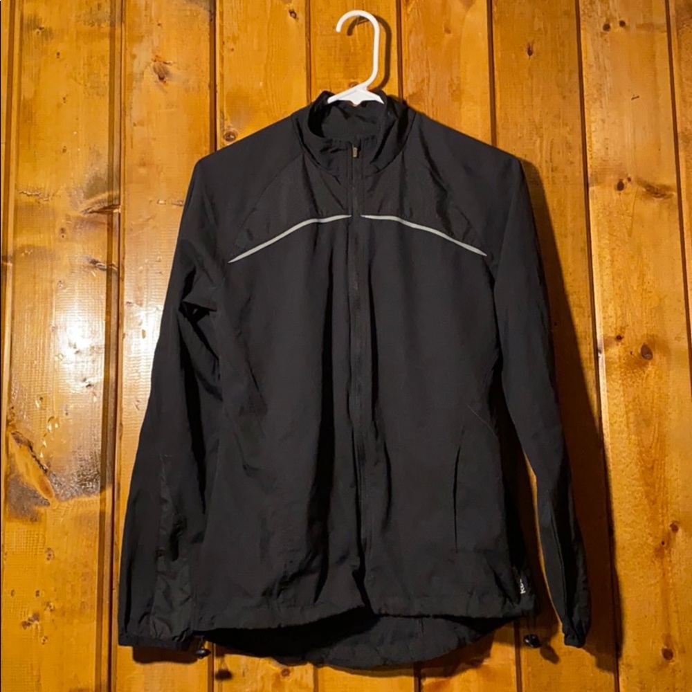 Reebok full zip windbreaker EUC